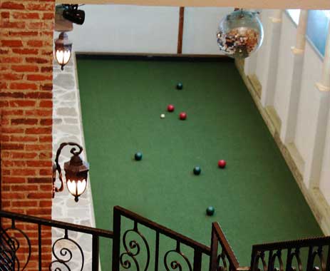 La Scala's Indoor Bocce Ball Court, Little Italy, Baltimore, MD